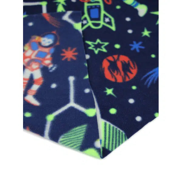 Polar Fleece Fabric - Space Man – view 5 | Truro Fabrics