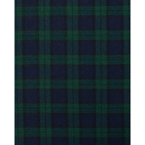 Poly Viscose Blend Fabric - Blackwatch Tartan Small | Truro Fabrics