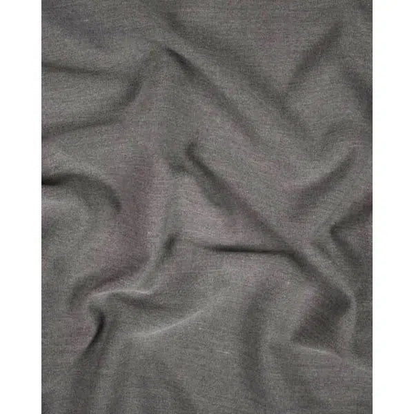 Poly Viscose Fabric - Grey – view 2 | Truro Fabrics