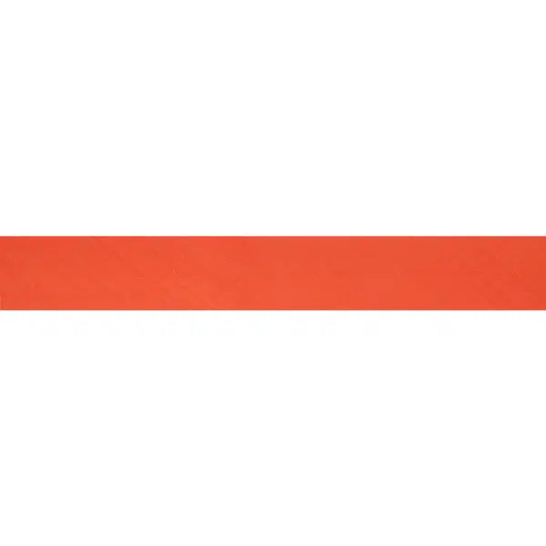 Polycotton Bias Binding 12mm x 2.5m - Orange | Truro Fabrics