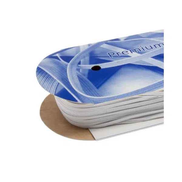 Polyester Elastic - 3mm - White | Truro Fabrics