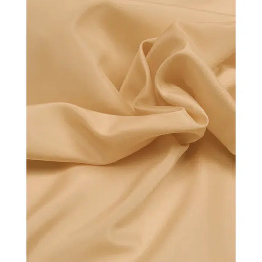 Polyester Taffeta Fabric - Champagne | Truro Fabrics