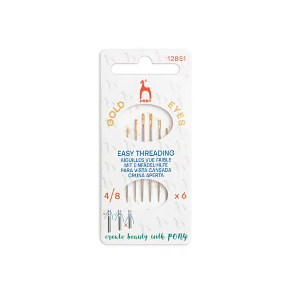 Pony - Hand Sewing Needles Easy Threading | Truro Fabrics