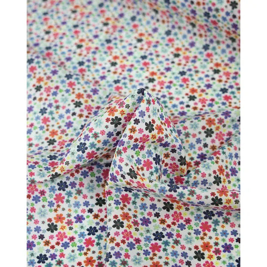 Pure Cotton Lawn Fabric - Daisy Patch | Truro Fabrics