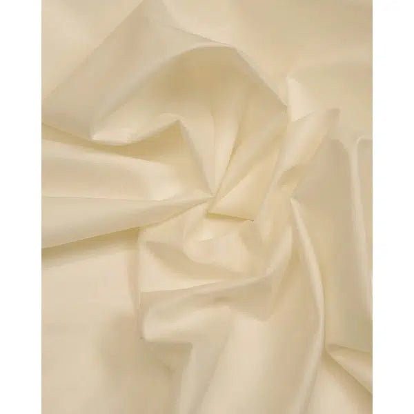 Pure Cotton Lawn Fabric - Ivory | Truro Fabrics