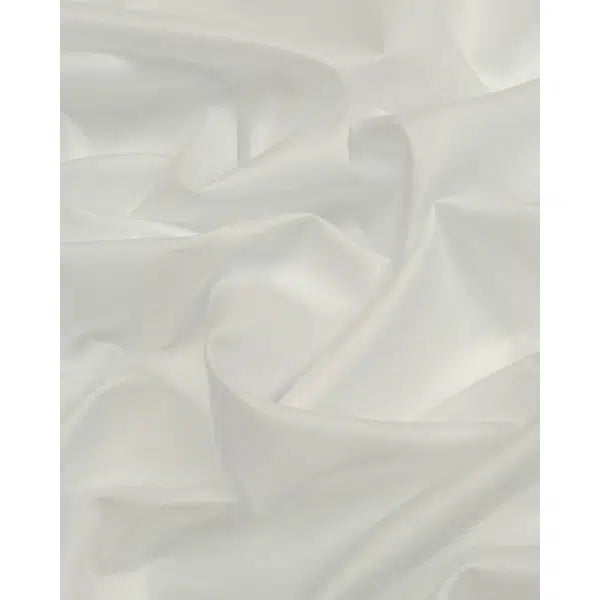 Pure Cotton Lawn Fabric - White – view 2 | Truro Fabrics