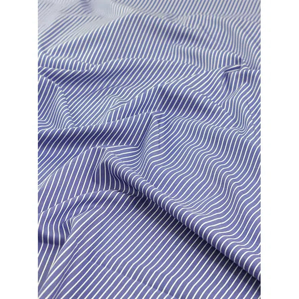 Pure Cotton Shirting Fabric - Lido Lines – view 3 | Truro Fabrics