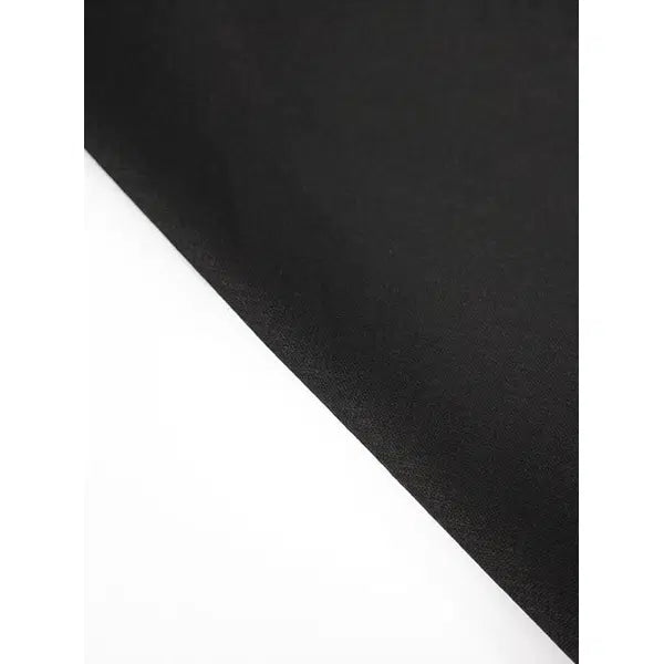 Pure Linen Fabric - Black – view 4 | Truro Fabrics