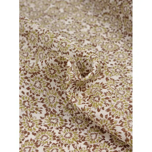 Pure Linen Fabric - Briarwood – view 2 | Truro Fabrics