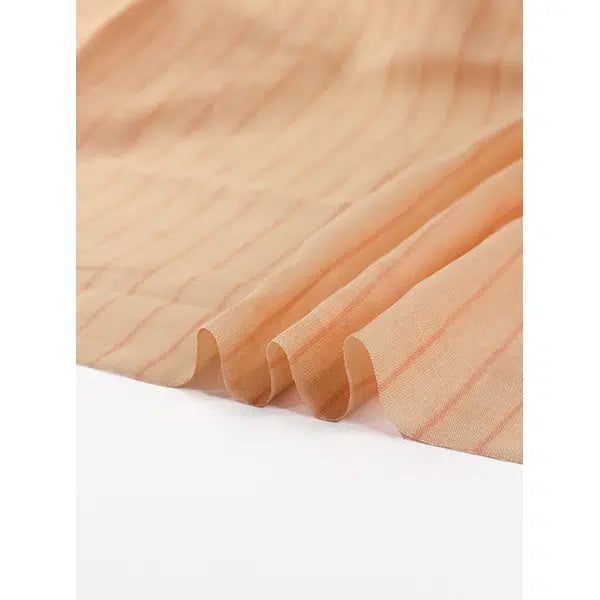 Pure Linen Fabric - Melba Stripe – view 3 | Truro Fabrics