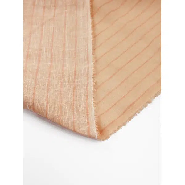 Pure Linen Fabric - Melba Stripe – view 5 | Truro Fabrics