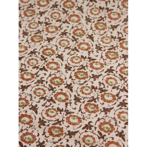 Pure Linen Fabric - Prairie Rose – view 5 | Truro Fabrics