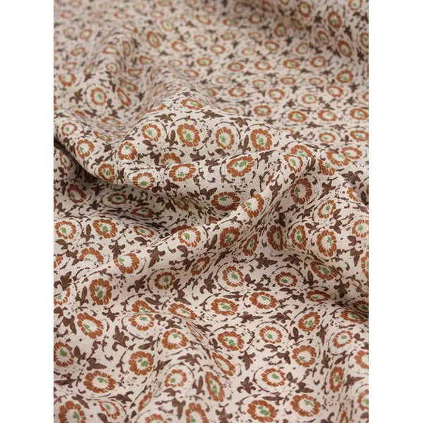 Pure Linen Fabric - Prairie Rose – view 6 | Truro Fabrics