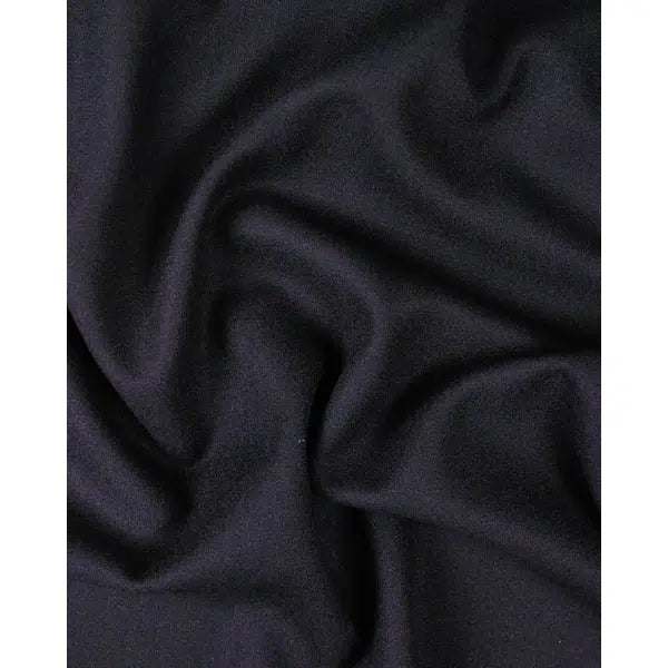 Pure Wool Crepe Fabric - Dark Navy | Truro Fabrics