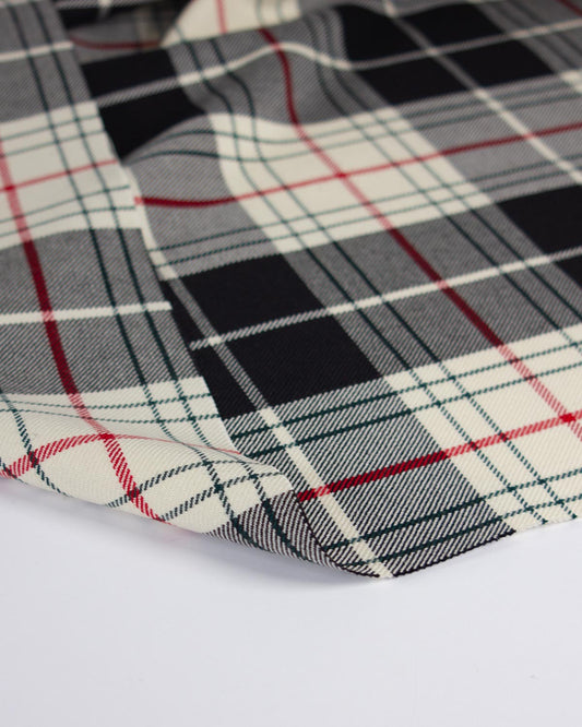 Traditional Kilt Weight Wool Twill - St Piran's Cornish Tartan
