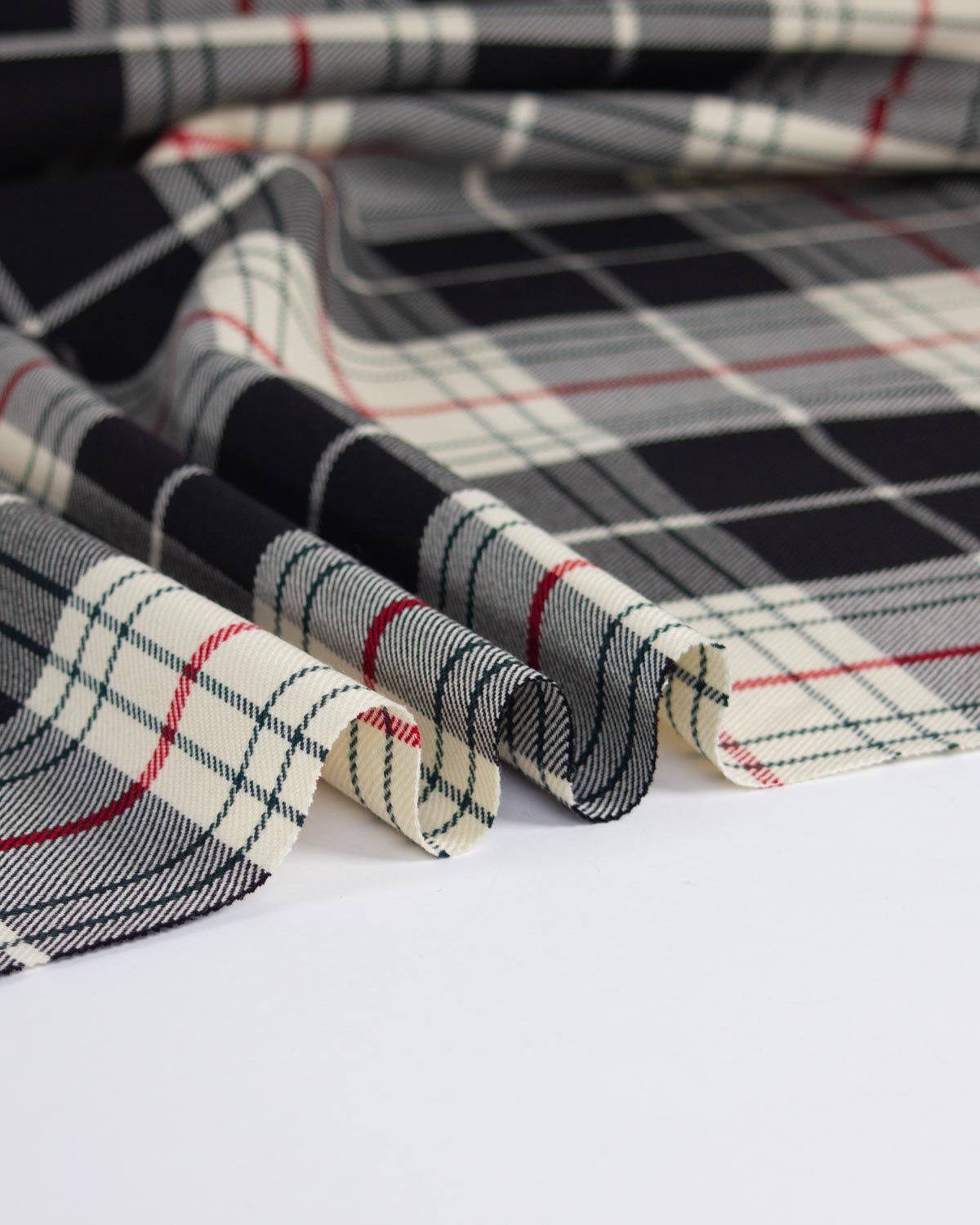 Traditional Kilt Weight Wool Twill - St Piran's Cornish Tartan