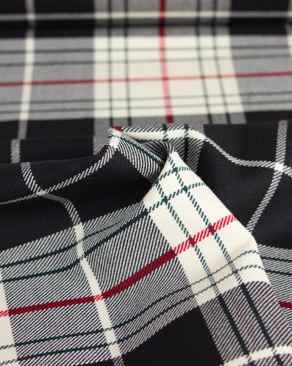 Traditional Kilt Weight Wool Twill - St Piran's Cornish Tartan