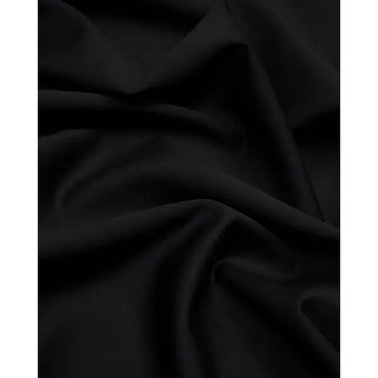 Pure Wool Suiting Fabric - Dark Navy – view 2 | Truro Fabrics