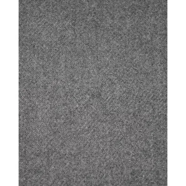 Pure Wool Twill Fabric - Mid Grey – view 2 | Truro Fabrics