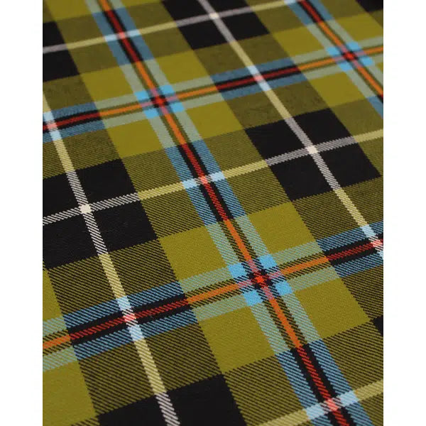 Pure Wool Twill Fabric - National Cornish Tartan 13cm – view 2 | Truro Fabrics