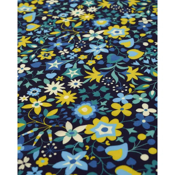 Rayon Challis Fabric - Tapestry - Secret Garden – view 2 | Truro Fabrics