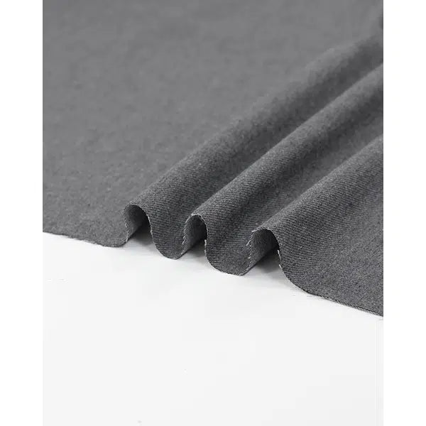 Recycled Denim Fabric - Grey – view 2 | Truro Fabrics