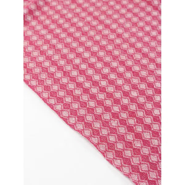 Recycled Jacquard Knit Fabric – Pinkini Diamond – view 6 | Truro Fabrics