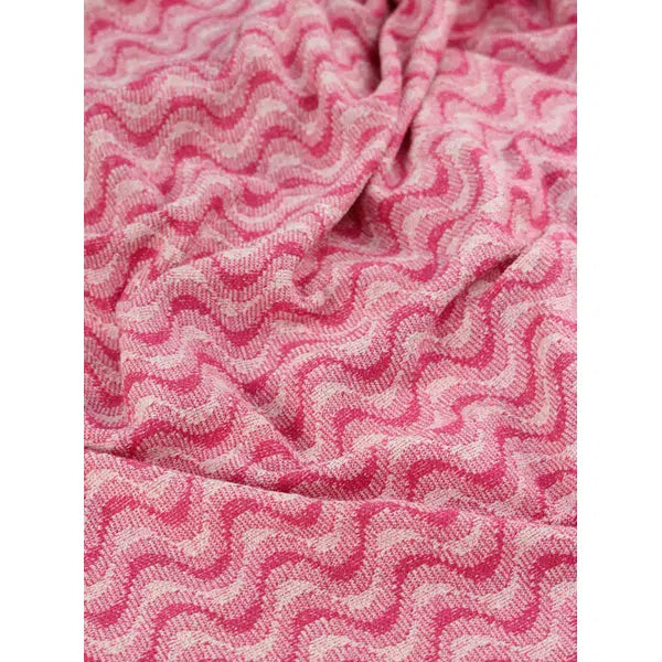 Recycled Jacquard Knit Fabric – Pinkini Wave | Truro Fabrics