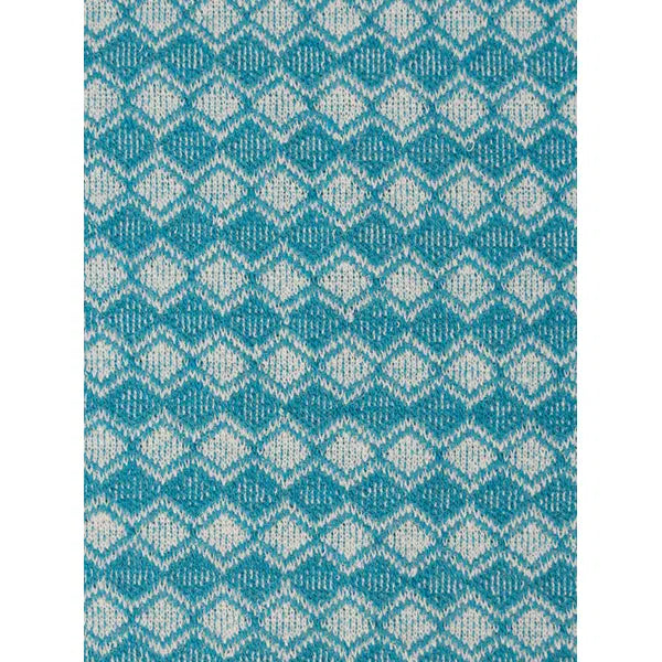 Recycled Jacquard Knit Fabric – Piscina Diamond – view 2 | Truro Fabrics