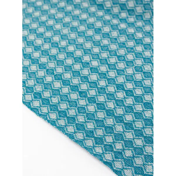 Recycled Jacquard Knit Fabric – Piscina Diamond – view 6 | Truro Fabrics