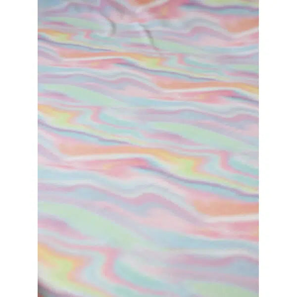 Recycled UPF50 Swimwear Jersey Fabric – Holo Haze – view 2 | Truro Fabrics