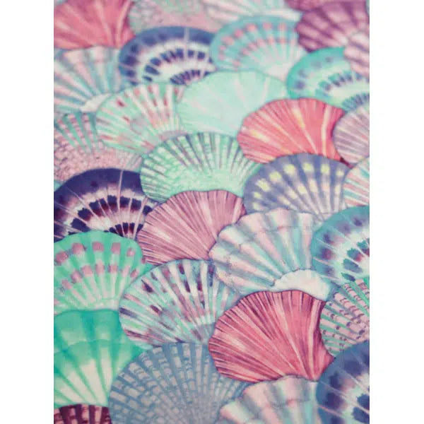 Recycled UPF50 Swimwear Jersey Fabric – Mermaid Shell | Truro Fabrics