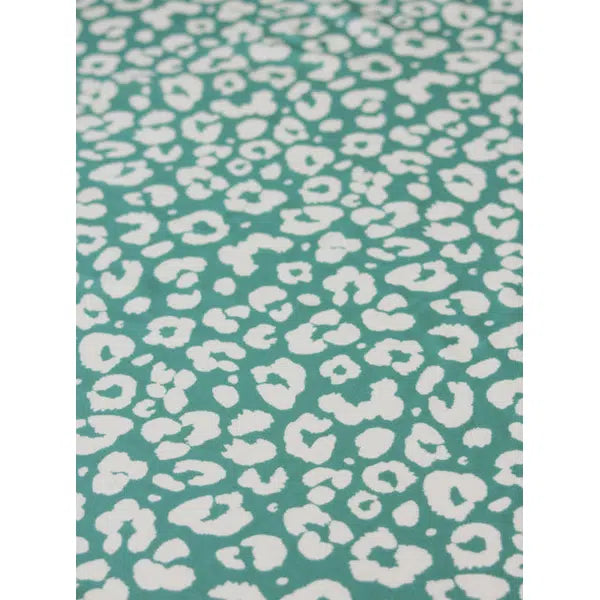 Recycled UPF50 Swimwear Jersey Fabric – Sea Leopard – view 2 | Truro Fabrics
