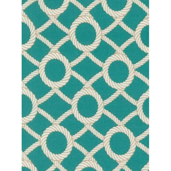 Reef - Patchwork Cotton Fabric - Rope Net - Horizon | Truro Fabrics