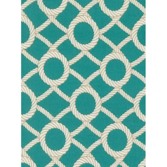 Reef - Patchwork Cotton Fabric - Rope Net - Horizon | Truro Fabrics