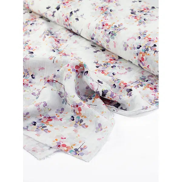 REMNANT Blossom Breeze Cotton Double Gauze - 180cm x 137cm – view 3 | Truro Fabrics