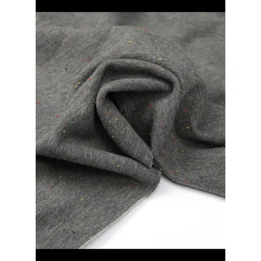 REMNANT Grey Cosy Colours Sweatshirt Fleece Fabric - 80cm x 150cm | Truro Fabrics