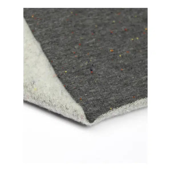 REMNANT Grey Cosy Colours Sweatshirt Fleece Fabric - 90cm x 150cm – view 3 | Truro Fabrics