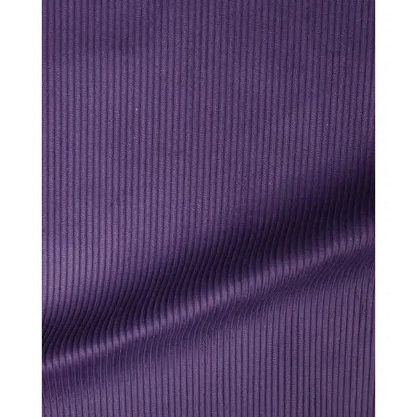REMNANT - Pure Cotton Corduroy Fabric Grape - 65cm x 150cm – view 2 | Truro Fabrics