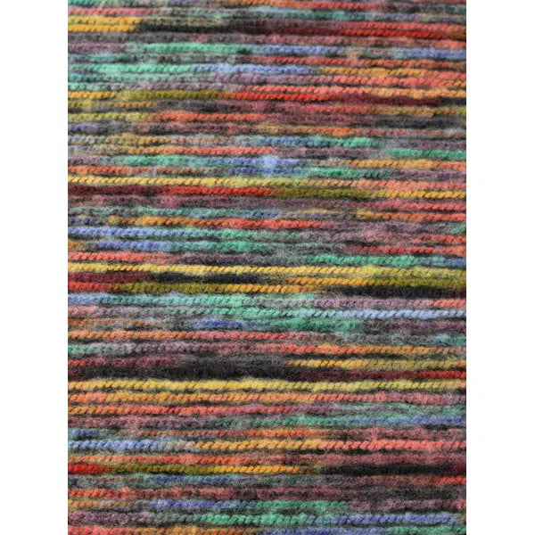 REMNANT -  Rainbow Ridge Couched Knit Fabric - 50cm x 148cm – view 2 | Truro Fabrics
