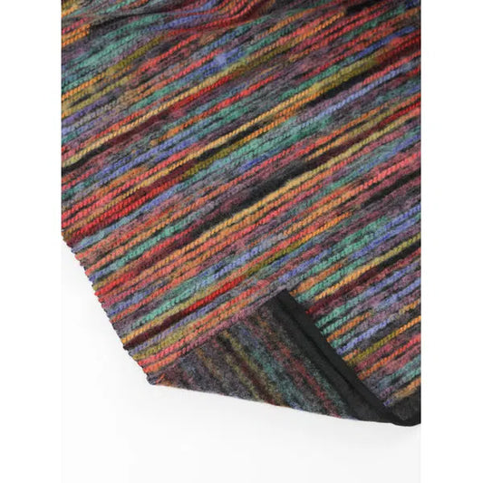 REMNANT -  Rainbow Ridge Couched Knit Fabric - 50cm x 148cm | Truro Fabrics