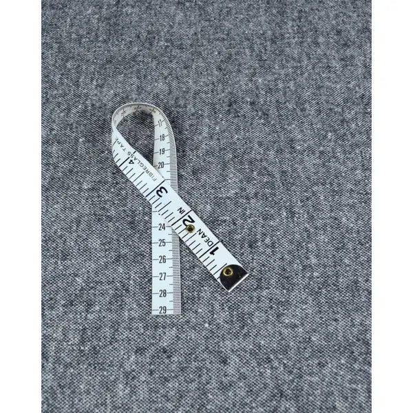 REMNANT Wool & Silk Blend Suiting Fabric - Salt & Pepper – view 2 | Truro Fabrics