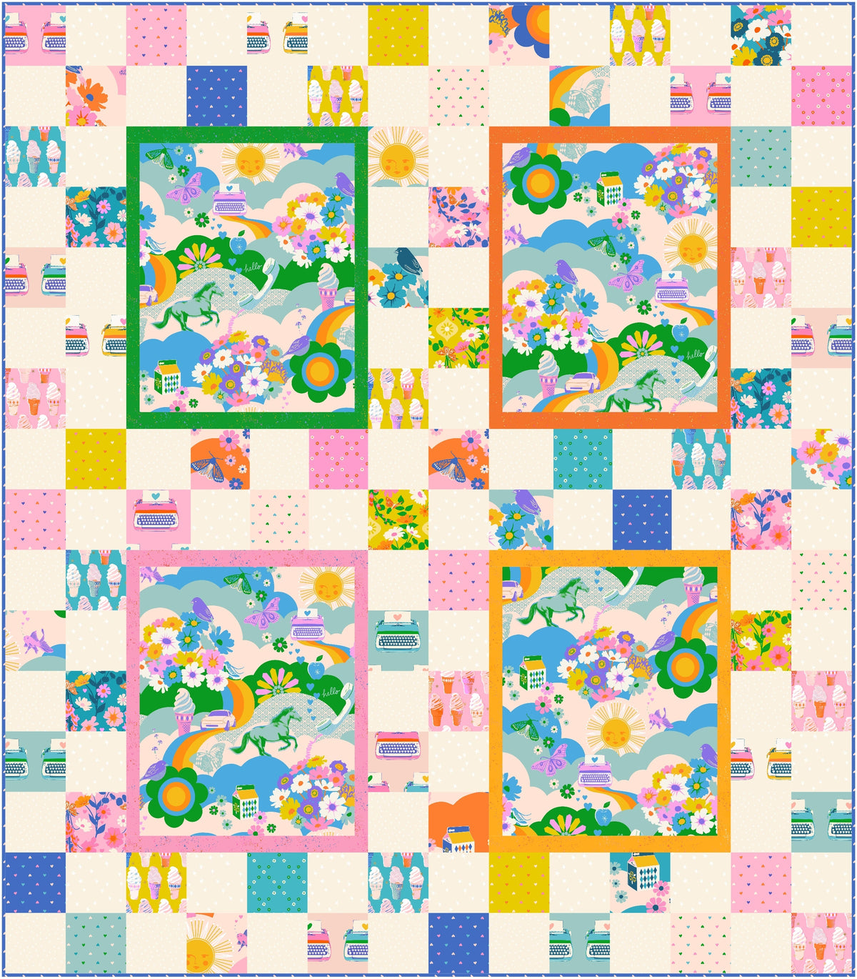 Chunky Charmer | CKQ-2407 Quilt Pattern