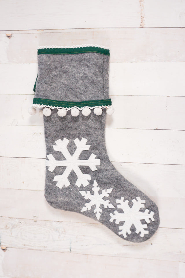 Felt Stocking Sewing Pattern