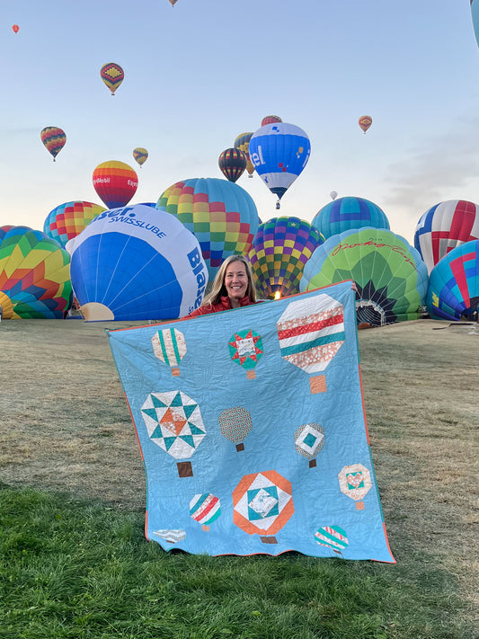 Fiesta in the Sky Quilt Pattern