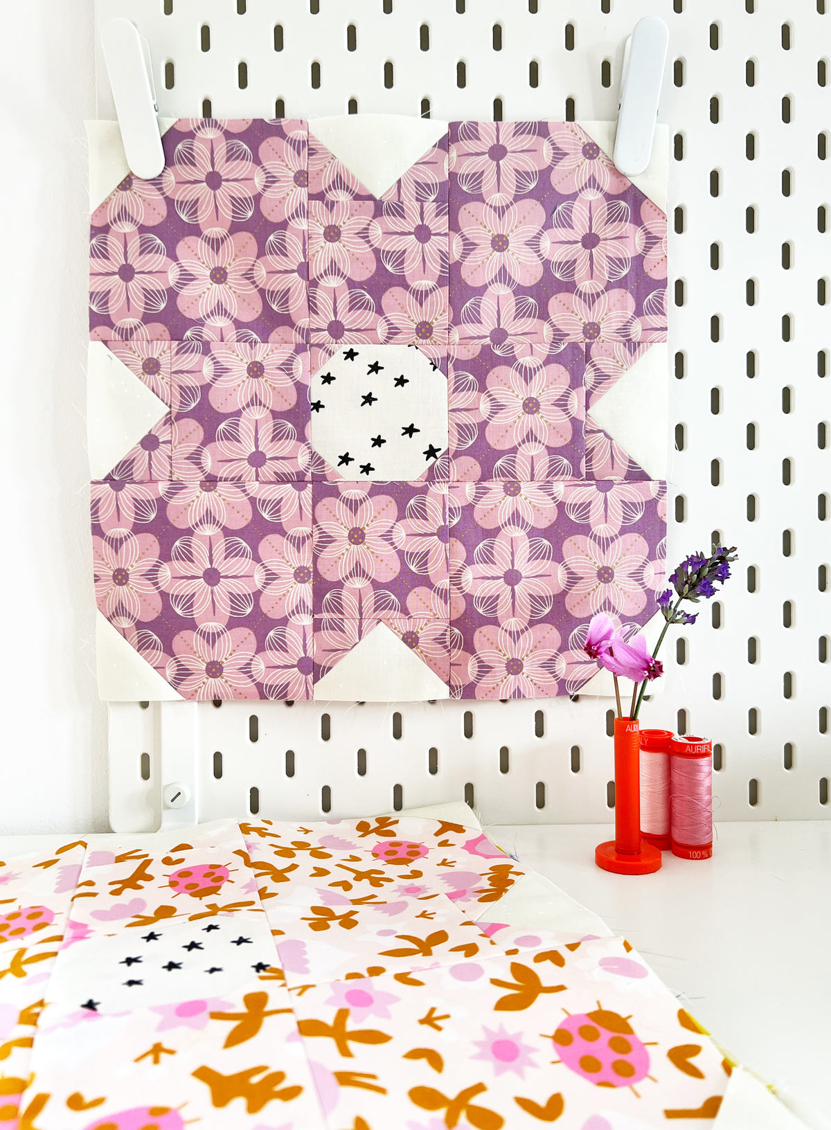 Flower Friends Quilt pattern