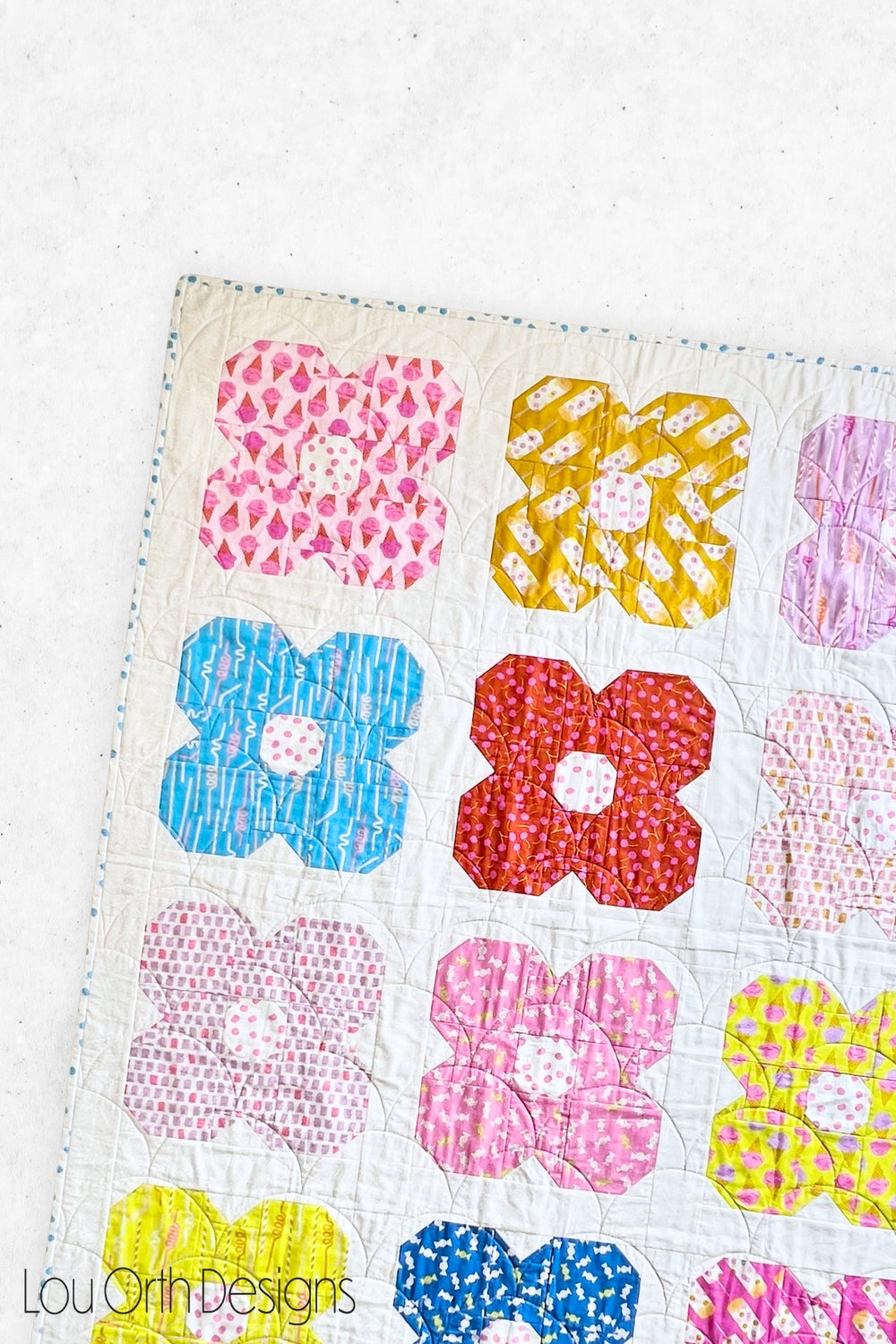 Flower Friends Quilt pattern