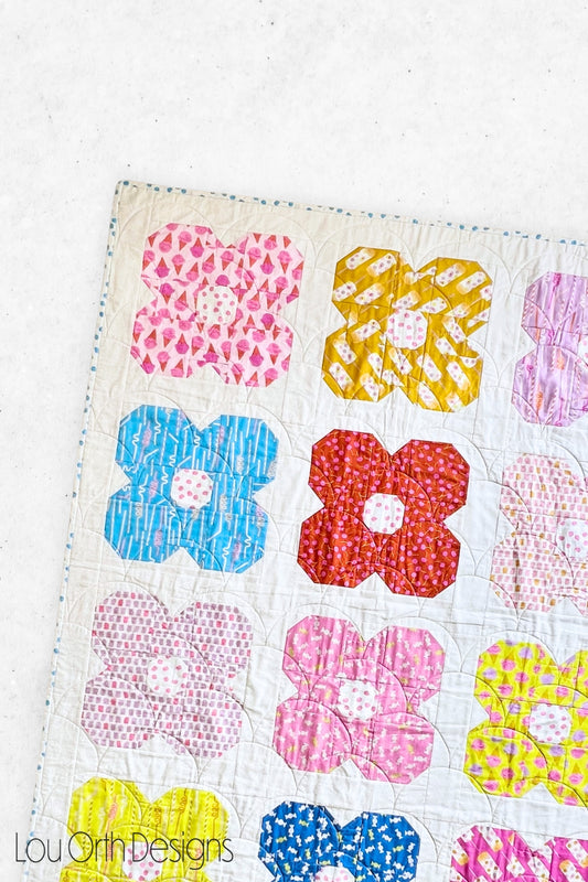 Flower Friends Quilt pattern
