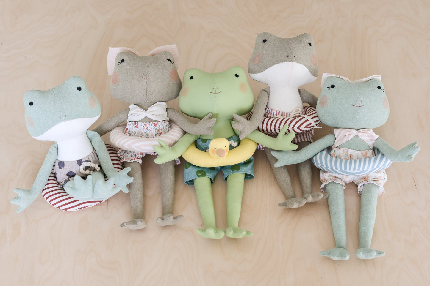 Frog Soft Toy Sewing Pattern