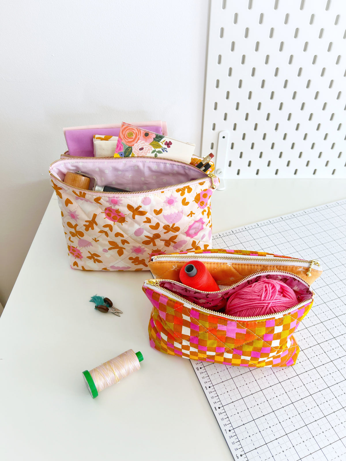 Gemini pouch sewing pattern